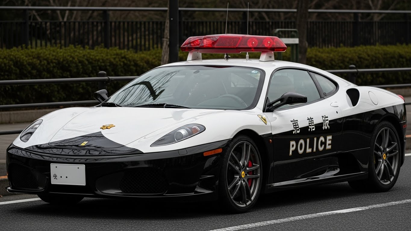 フェラーリ430スクーデリアパトロールカー | の人気AIイラスト・グラビア