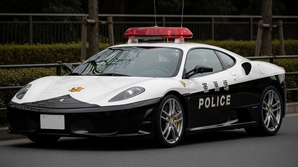 フェラーリ430スクーデリアパトロールカー