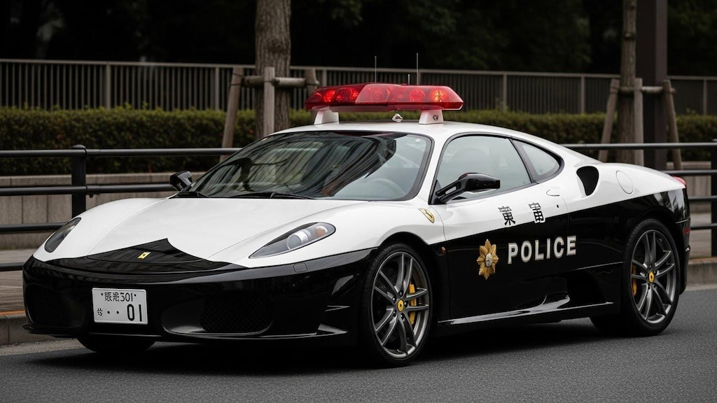 フェラーリ430スクーデリアパトロールカー