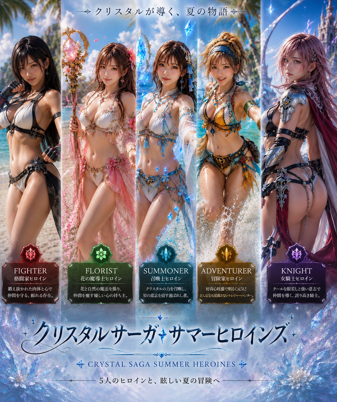 クリスタルサーガ・サマーヒロインズ