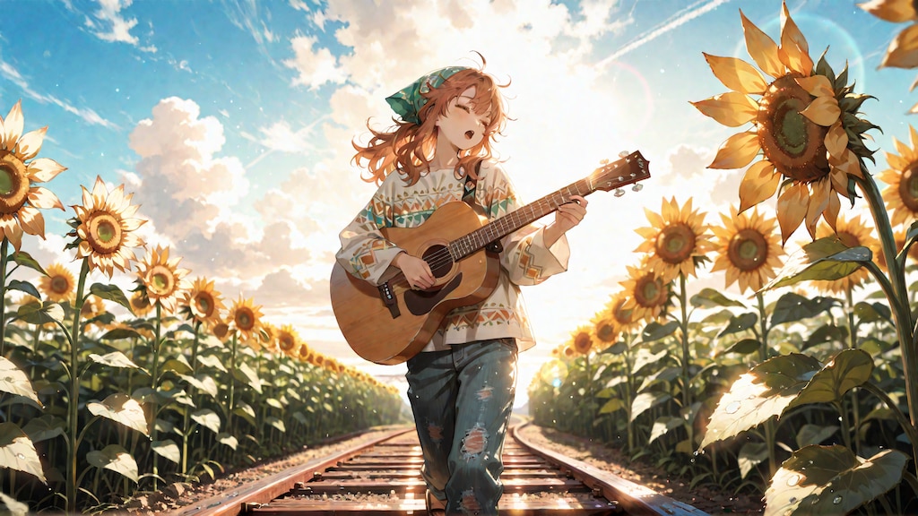 愛を唄う少女・夏の薫花