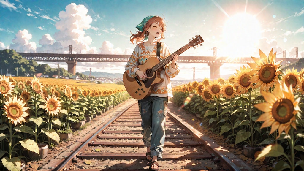 愛を唄う少女・夏の薫花