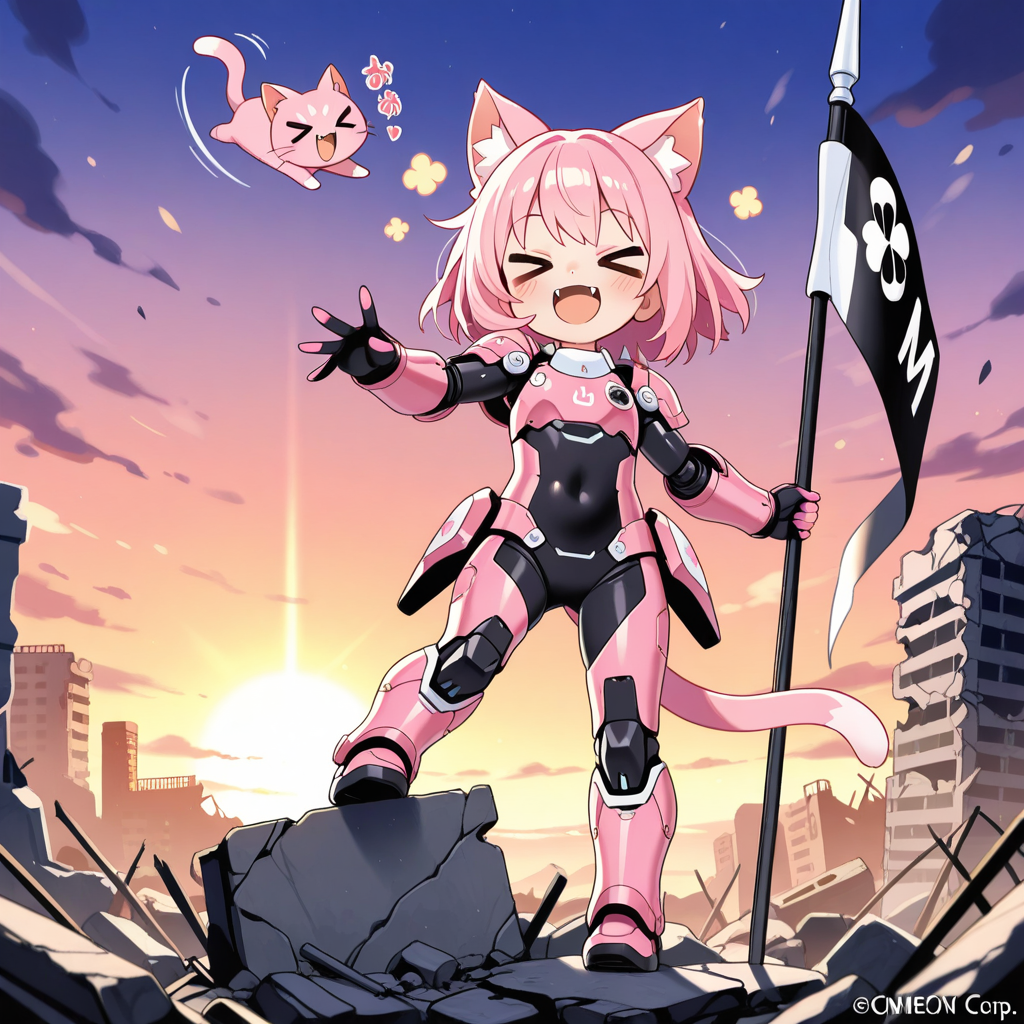 我にゃの勝利だにゃぁぁぁ～ん♡