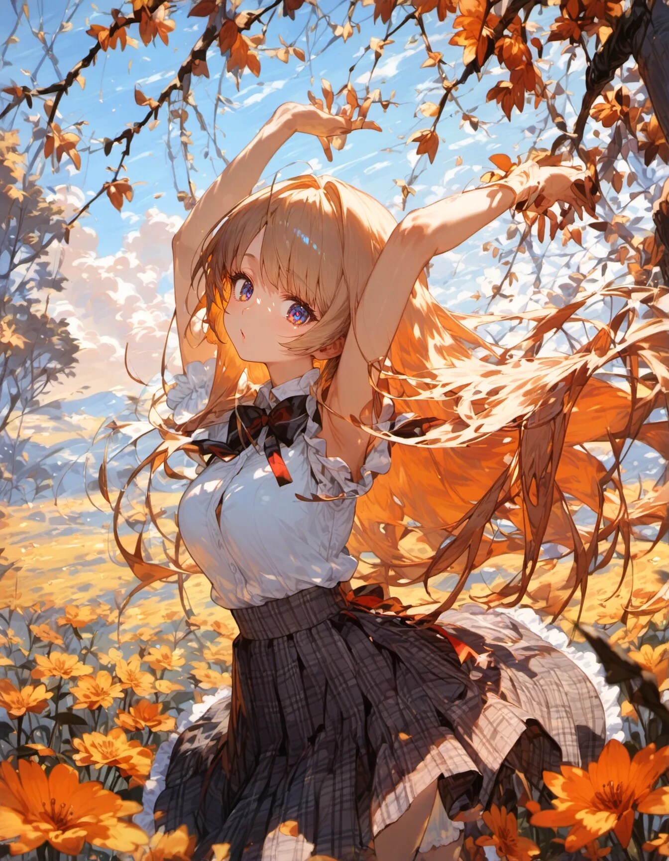 Autumn Meadow Rhapsody | の人気AIイラスト・グラビア