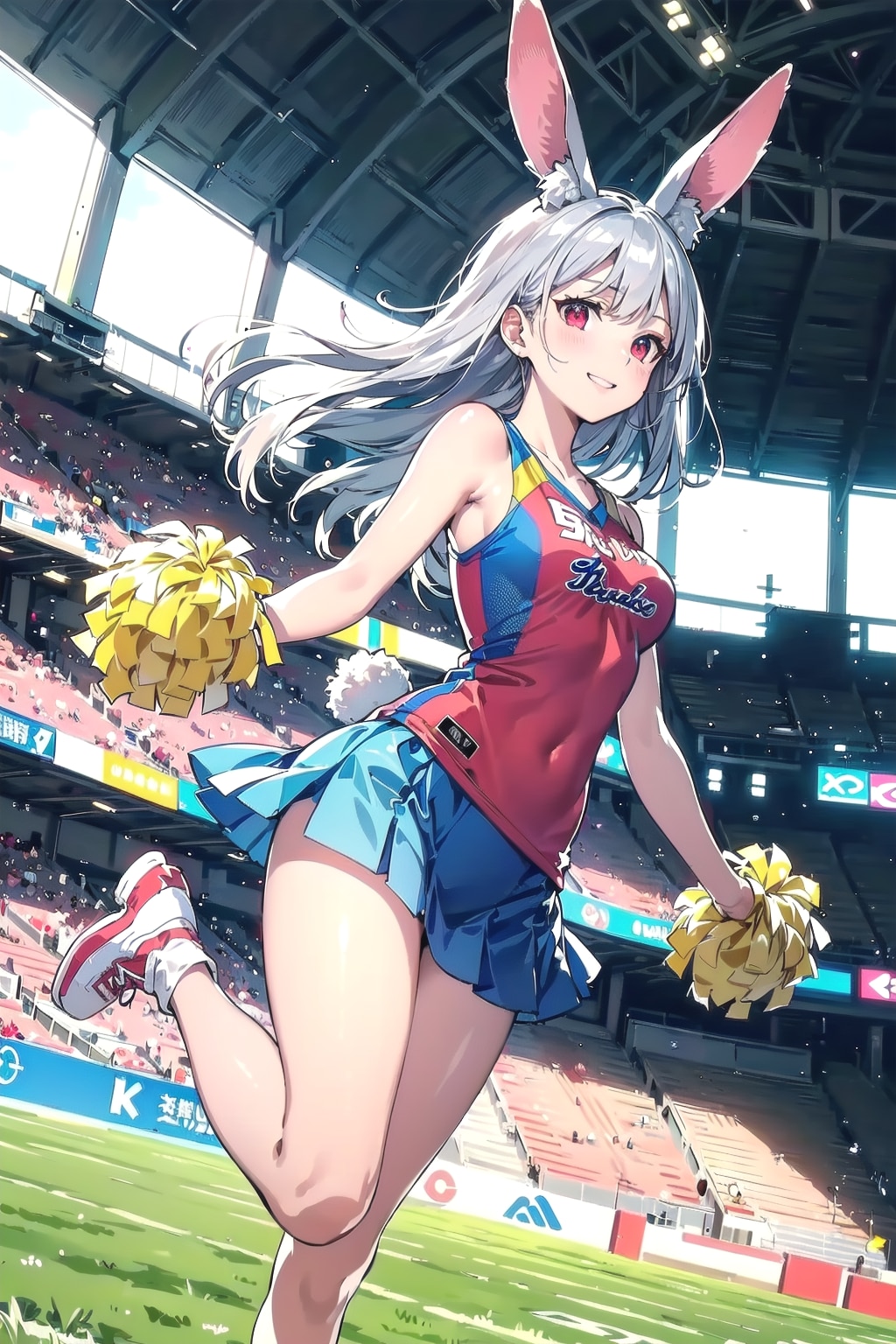 連休明けの皆さんを応援するのです🐰🎶 | の人気AIイラスト・グラビア