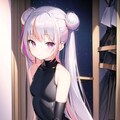 お団子ちゃんに色んな服を着てもらう 4枚目