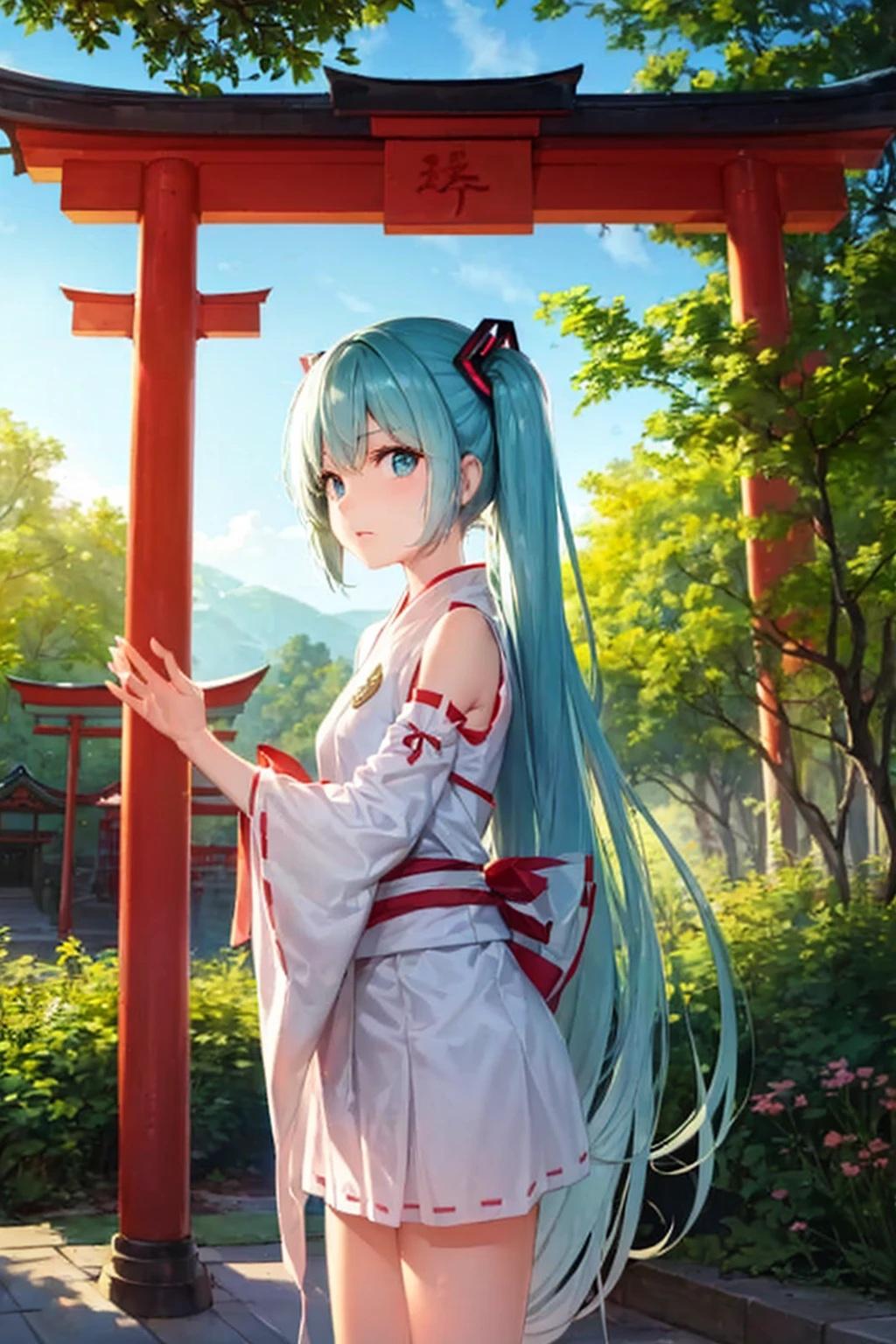 初音ミコ⛩️ | の人気AIイラスト・グラビア
