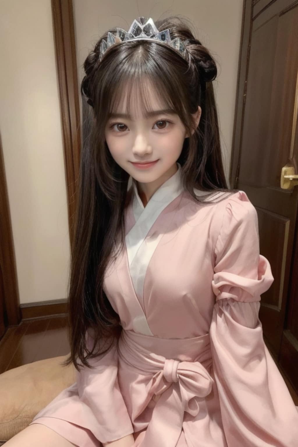 ご就寝の姫様