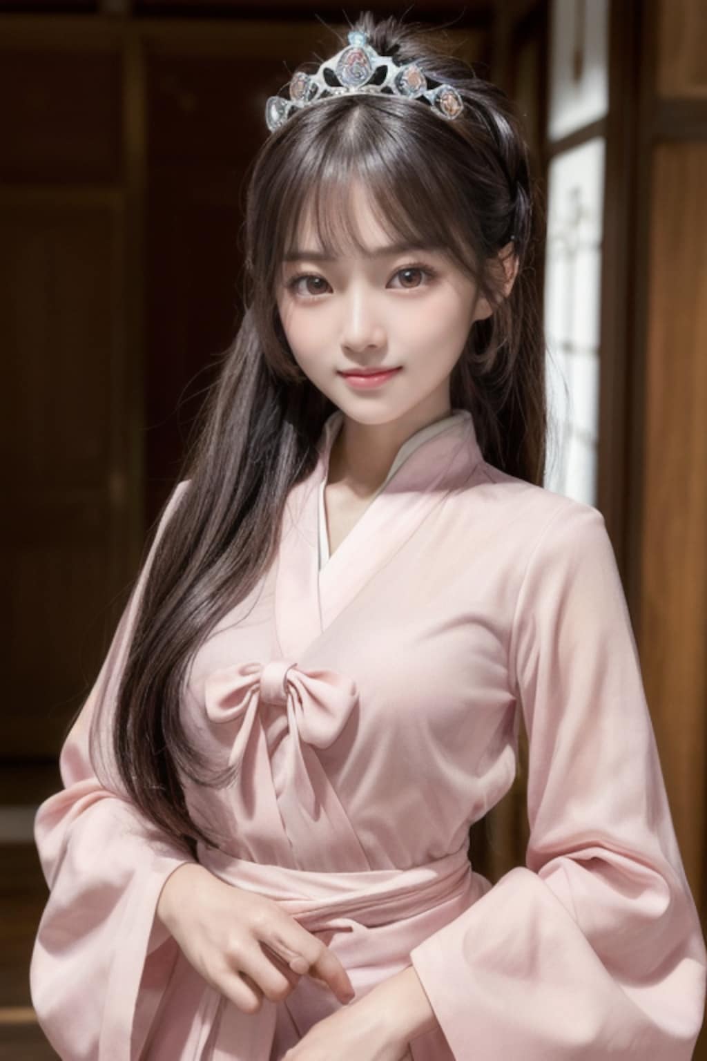 ご就寝の姫様