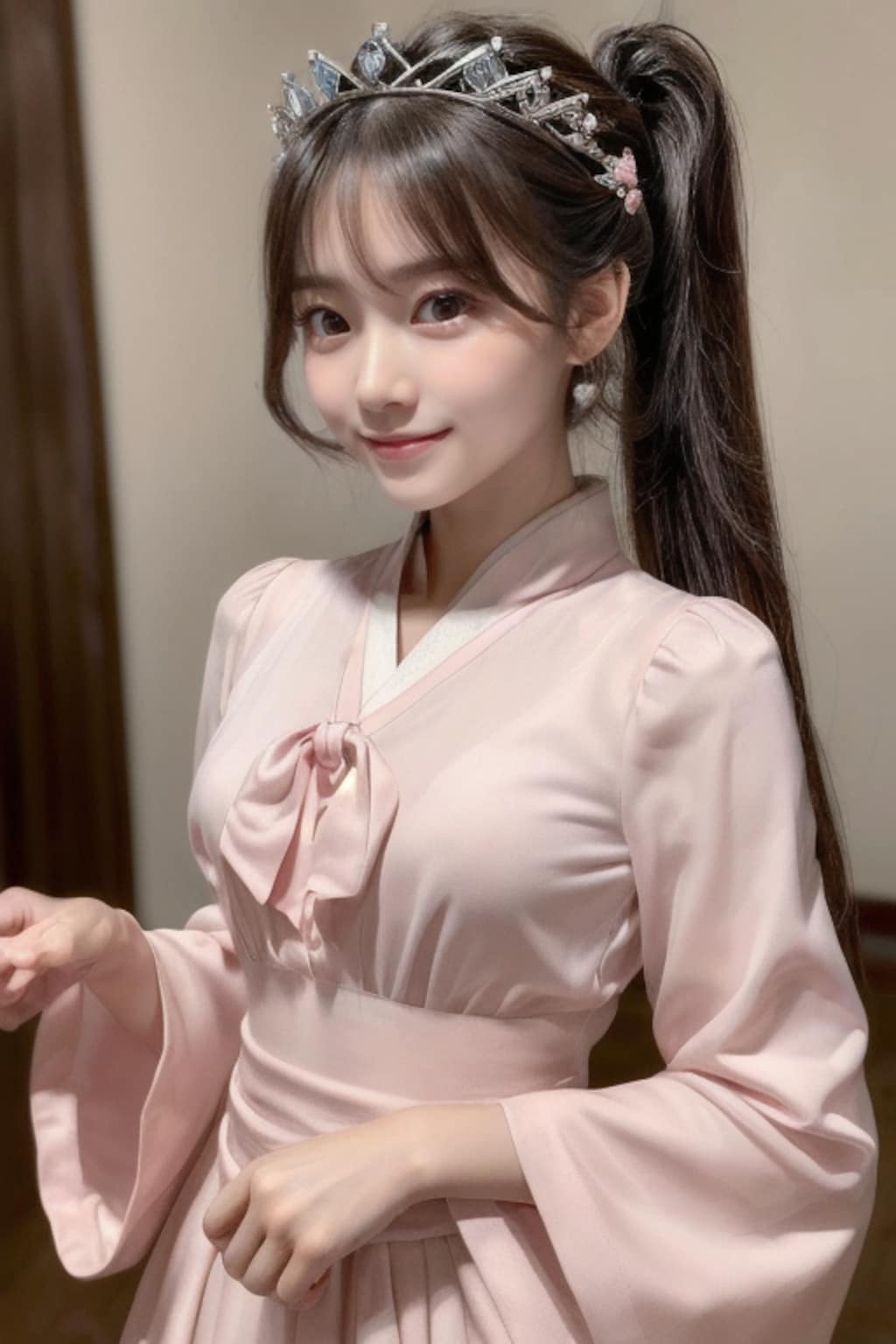 ご就寝の姫様