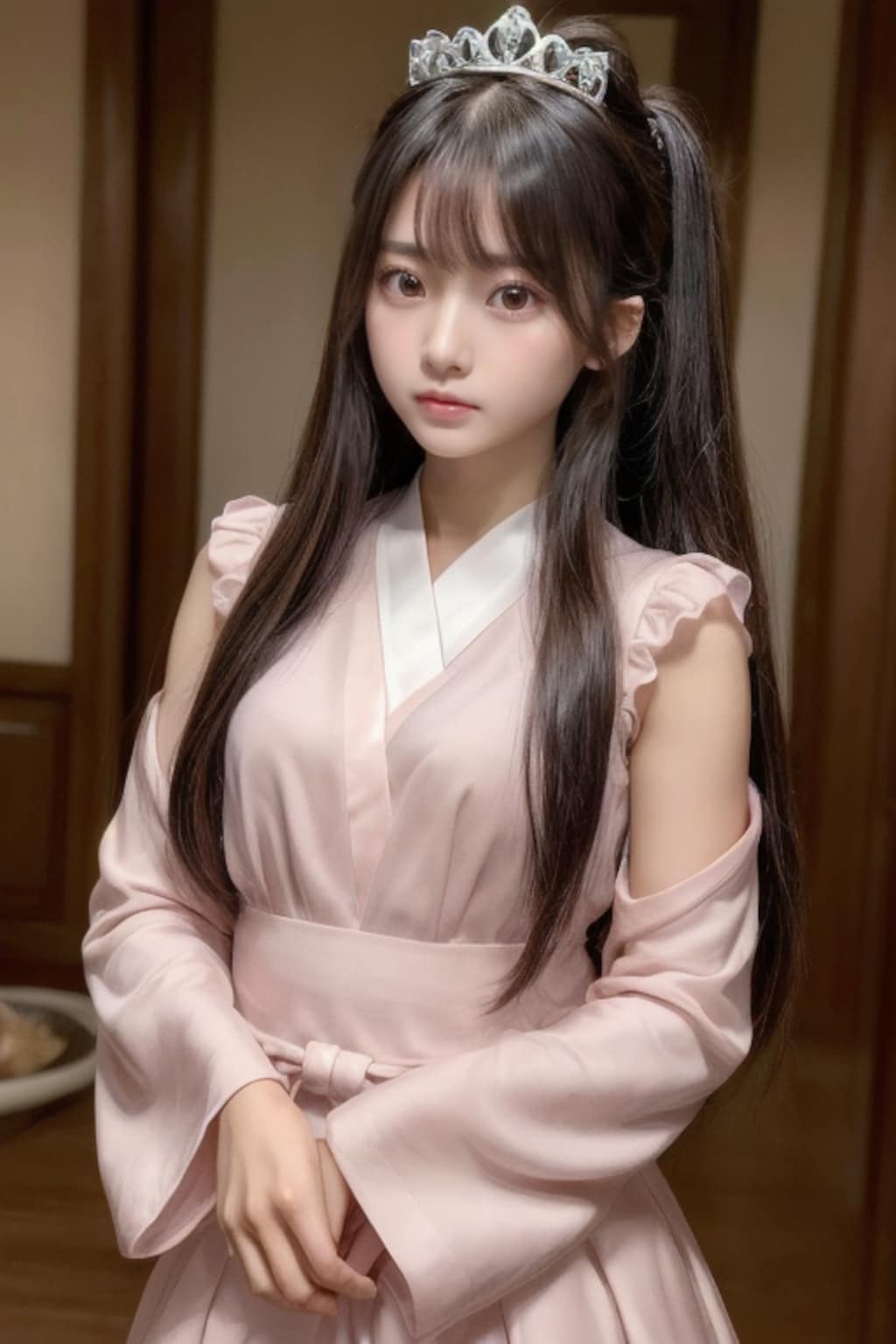ご就寝の姫様