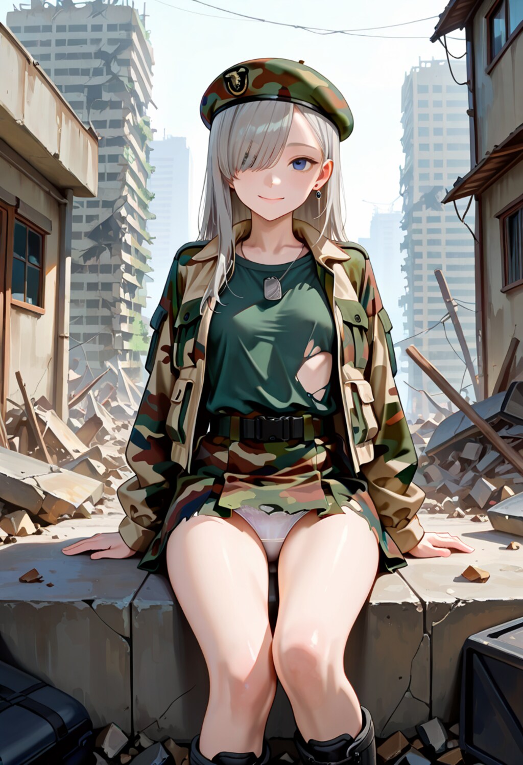 由璃亜 in Ruined City R15 (2)