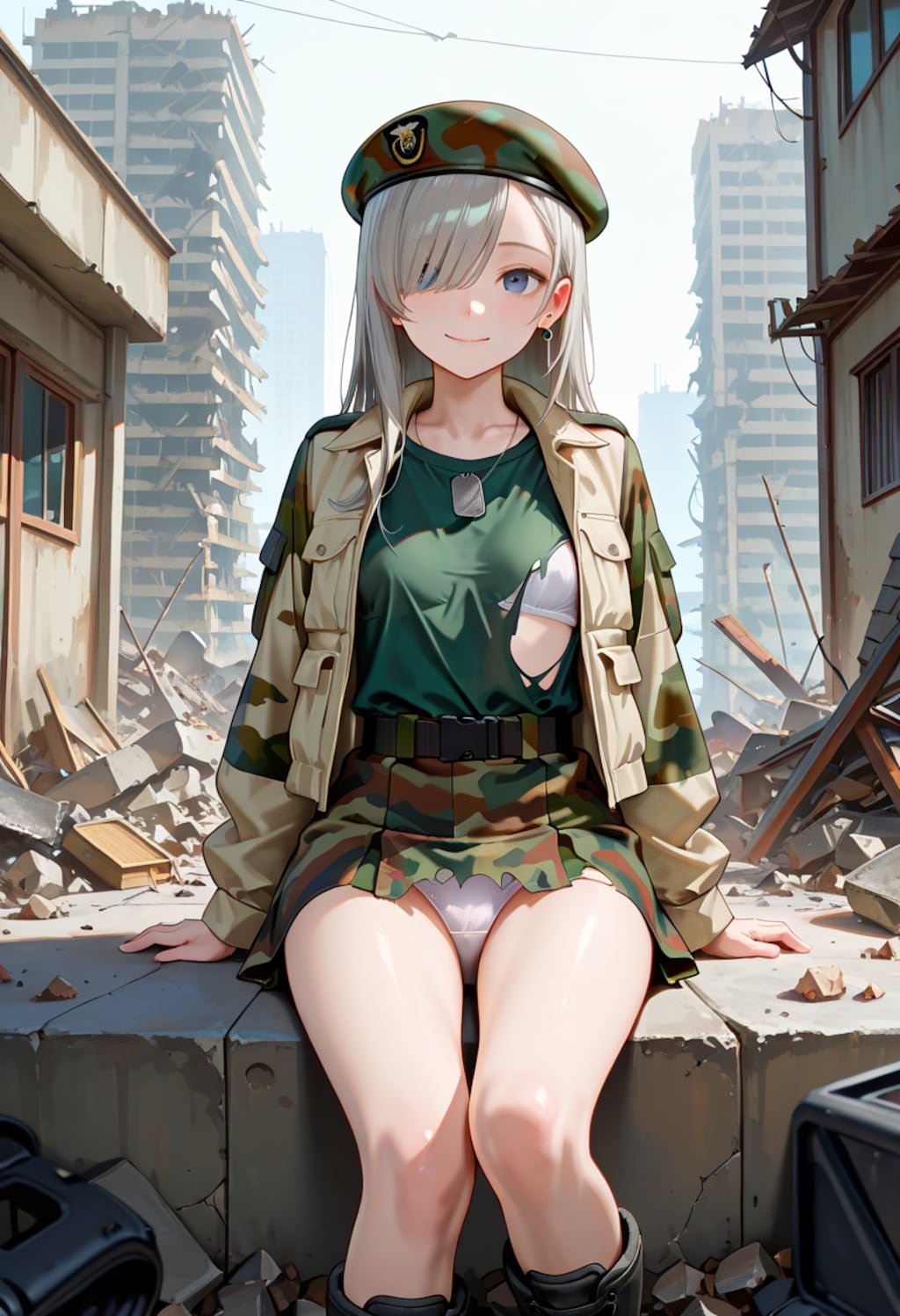 由璃亜 in Ruined City R15 (2)