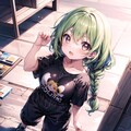 三つ編みロングちゃん 2枚目