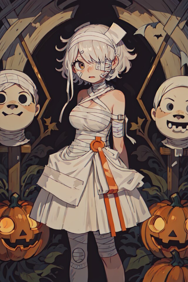 ミイラドレス