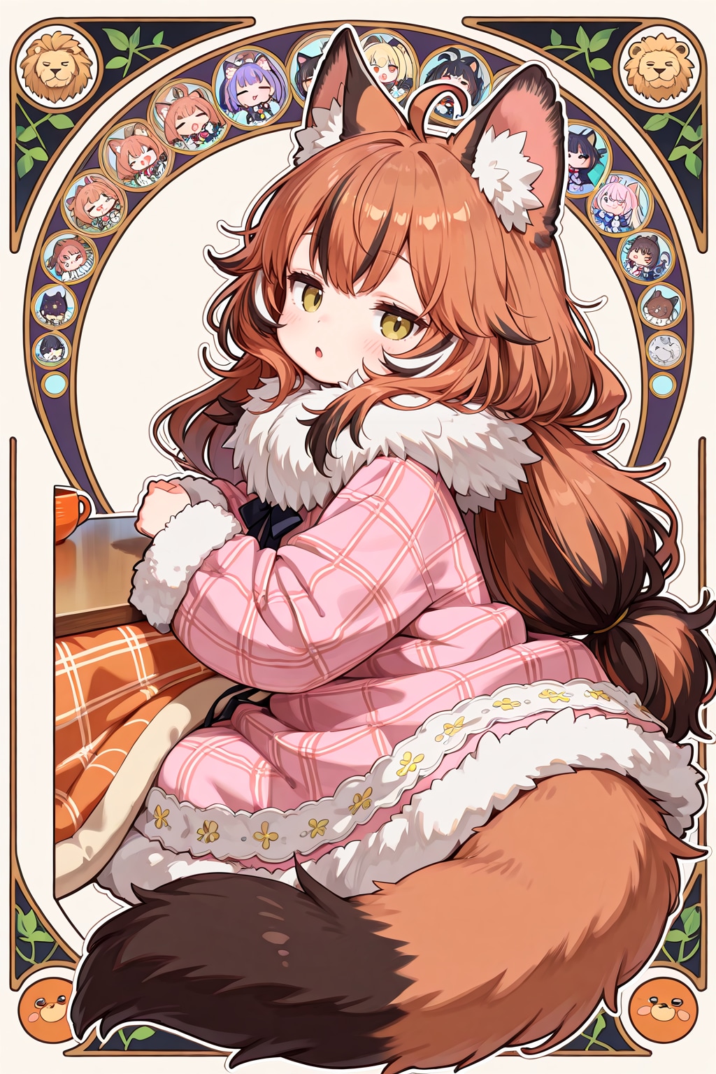 メインクーンの女の子