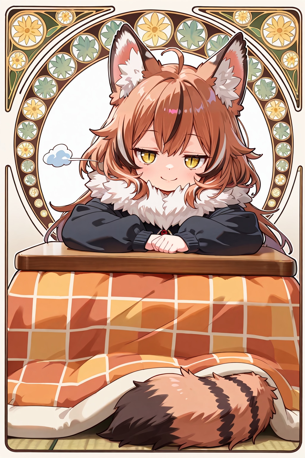 メインクーンの女の子