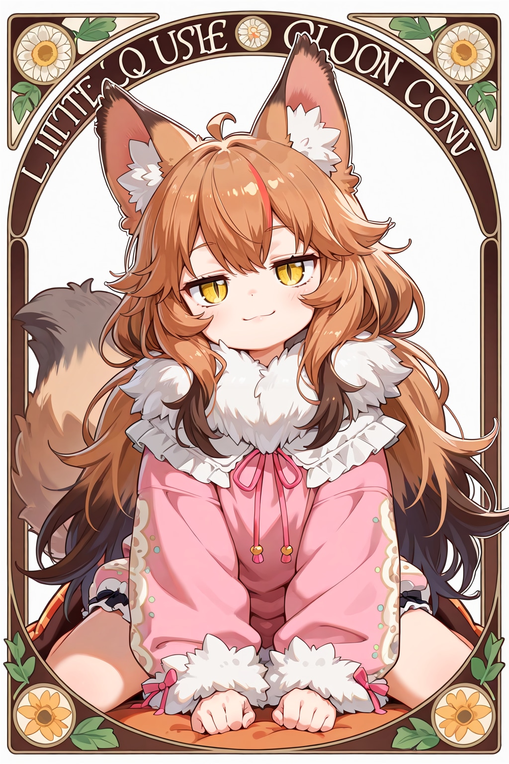 メインクーンの女の子