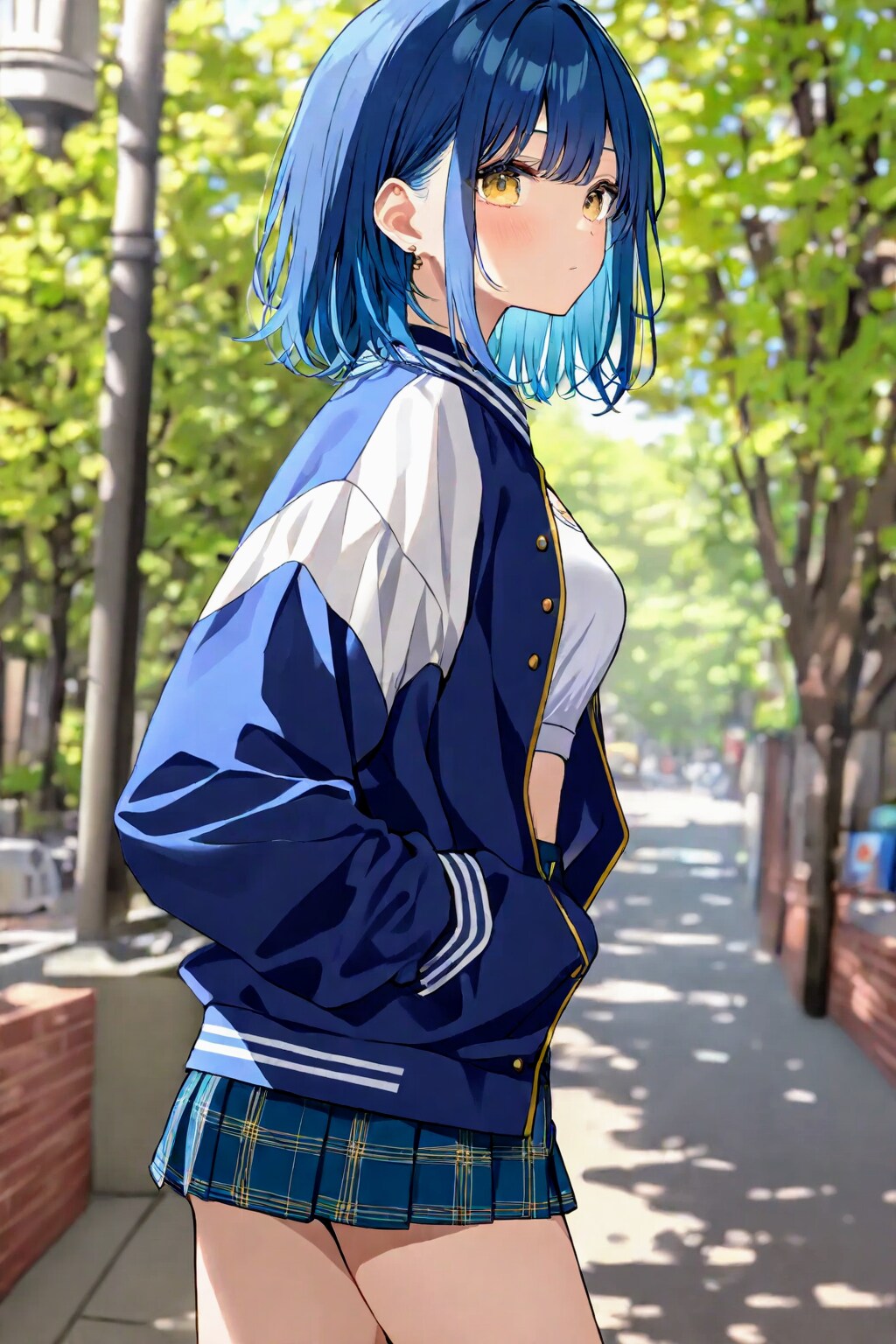スカジャン着こなす、お姉やん3