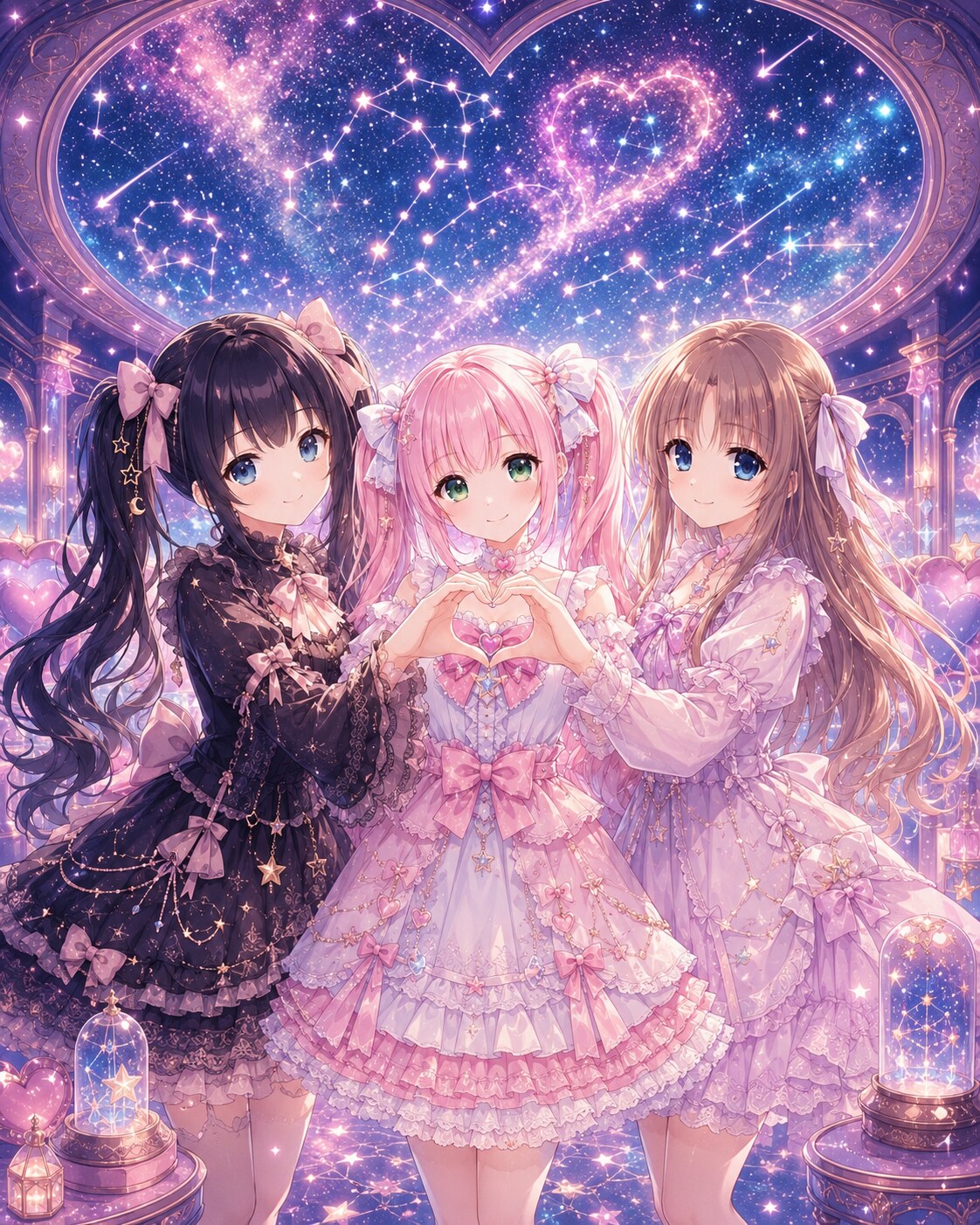 ハートのプラネタリウム❤️︎🌟【1/4】