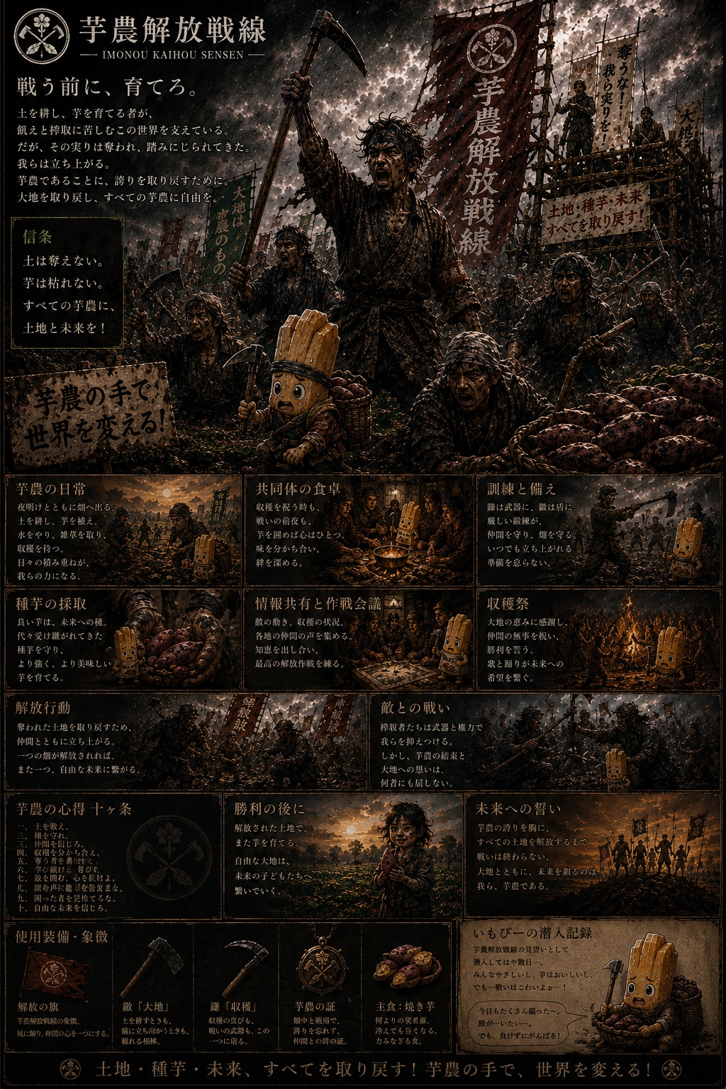 戦う前に、育てろ。