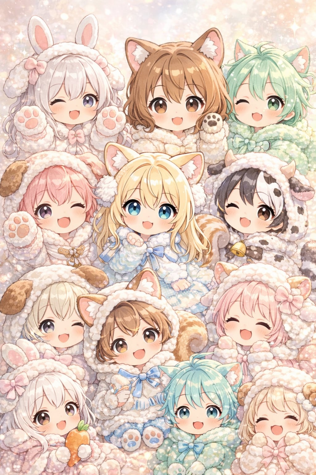 ケモミミともだちあつまれー！