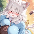 追いかけっこする獣人 2枚目