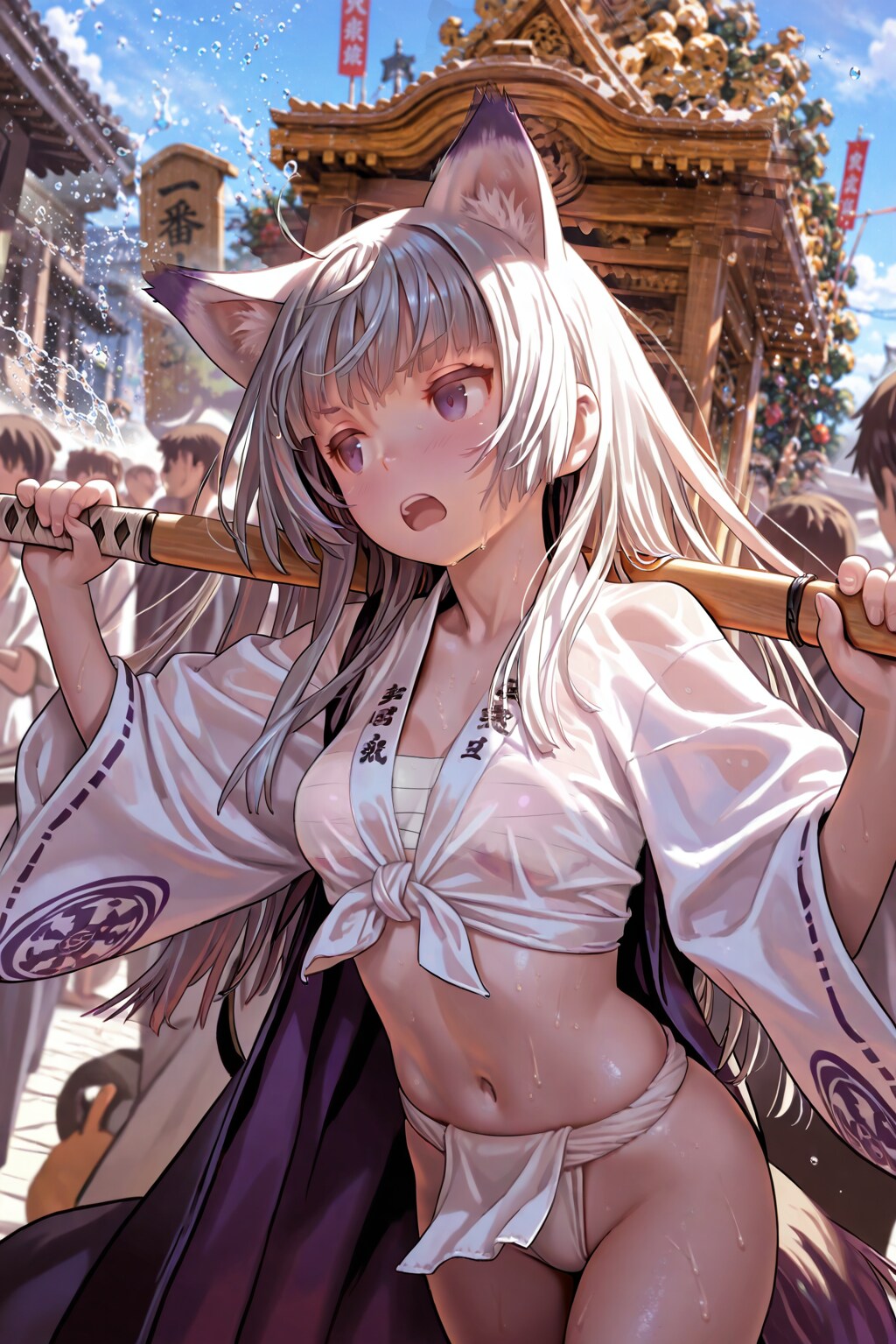 博多祇園山笠でみなぎる銀ちゃん