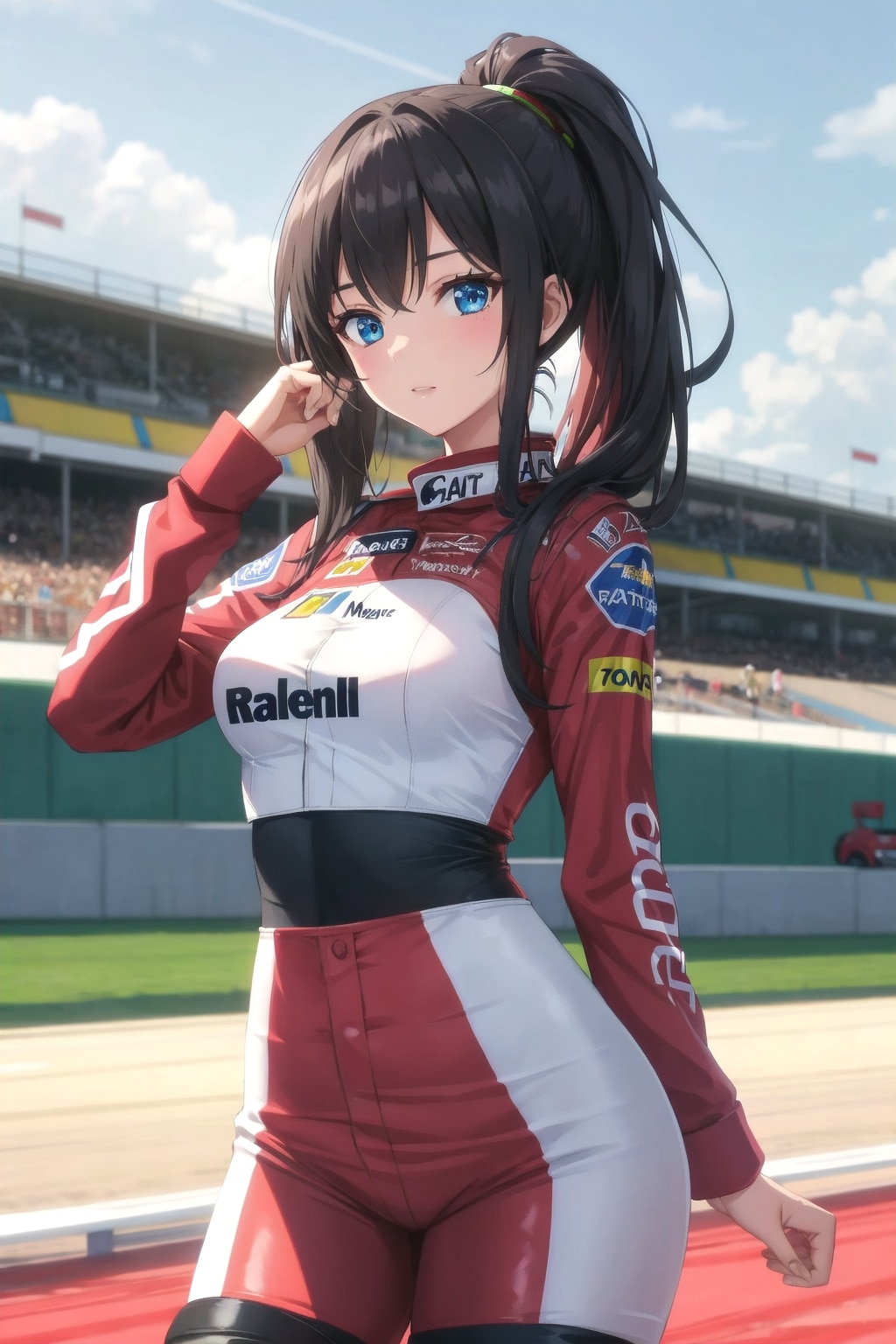 美少女レースクイーン