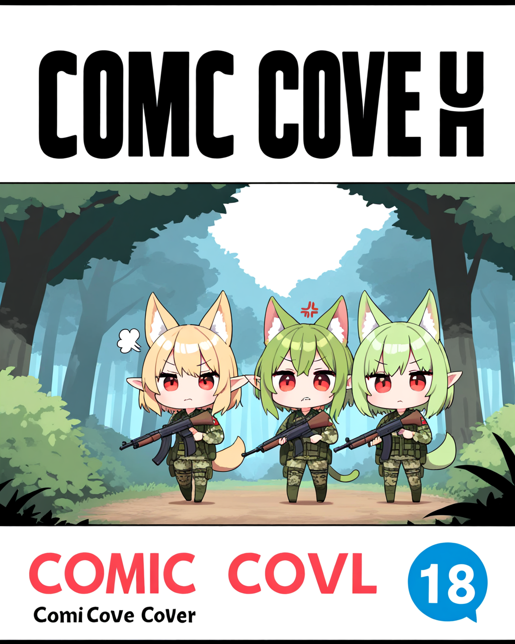 【コミック】ケモミミエルフ