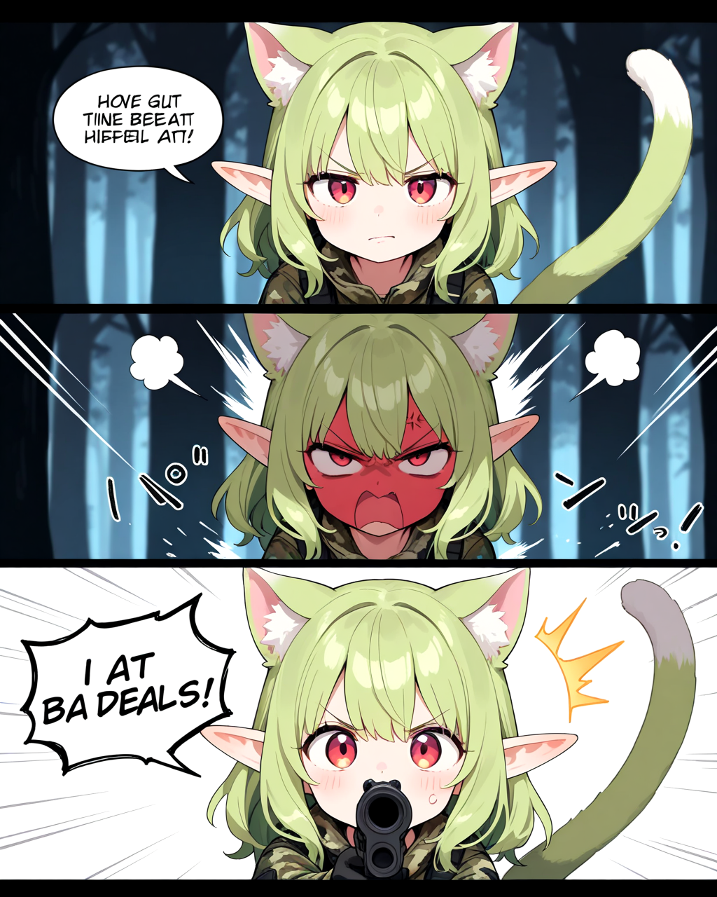 【コミック】ケモミミエルフ