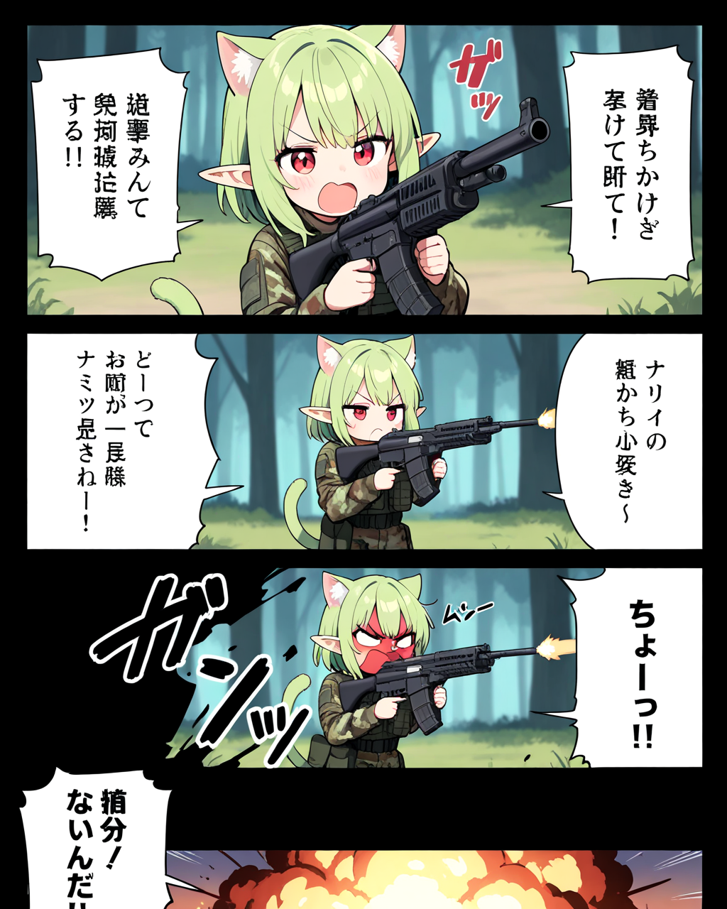 【コミック】ケモミミエルフ