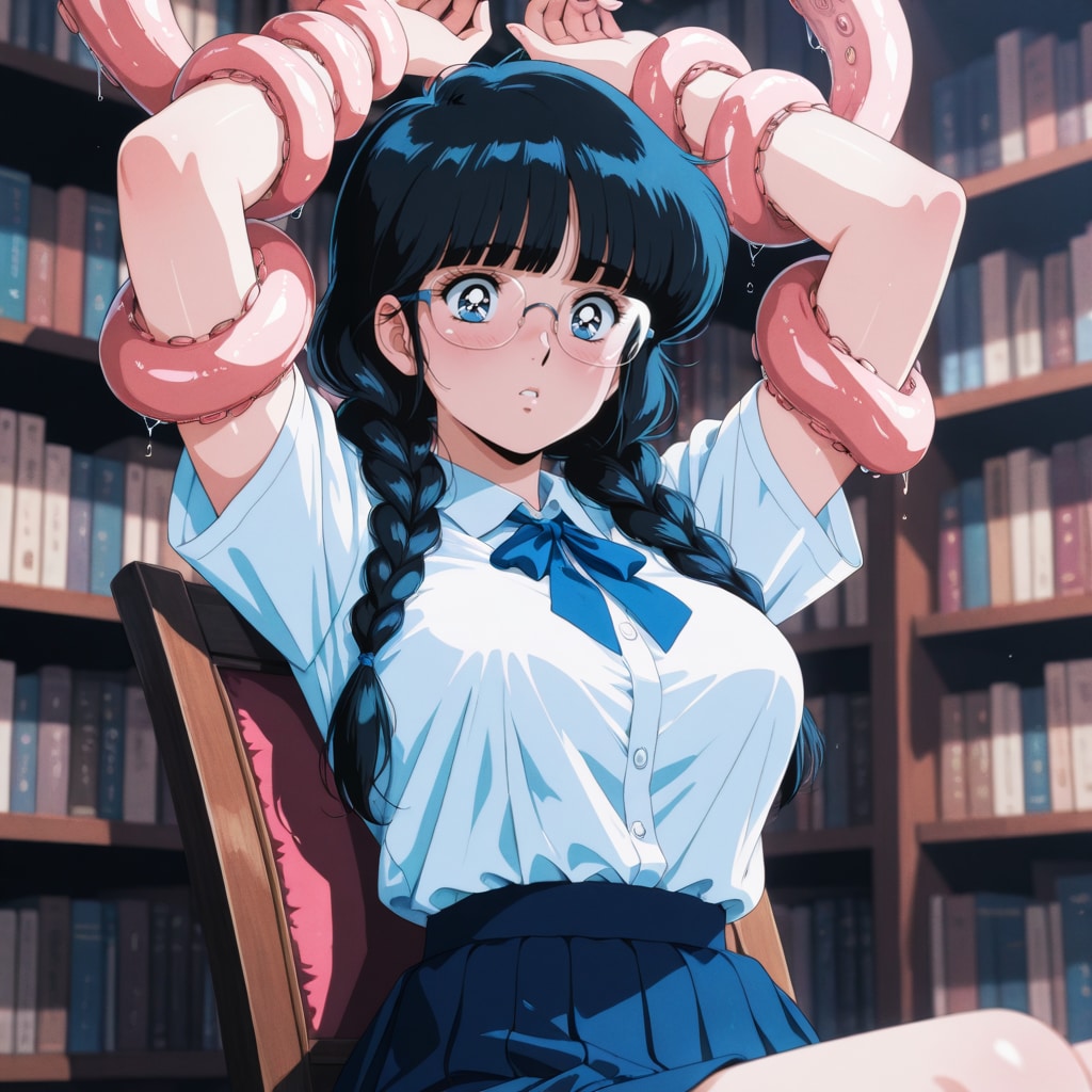 図書館と触手