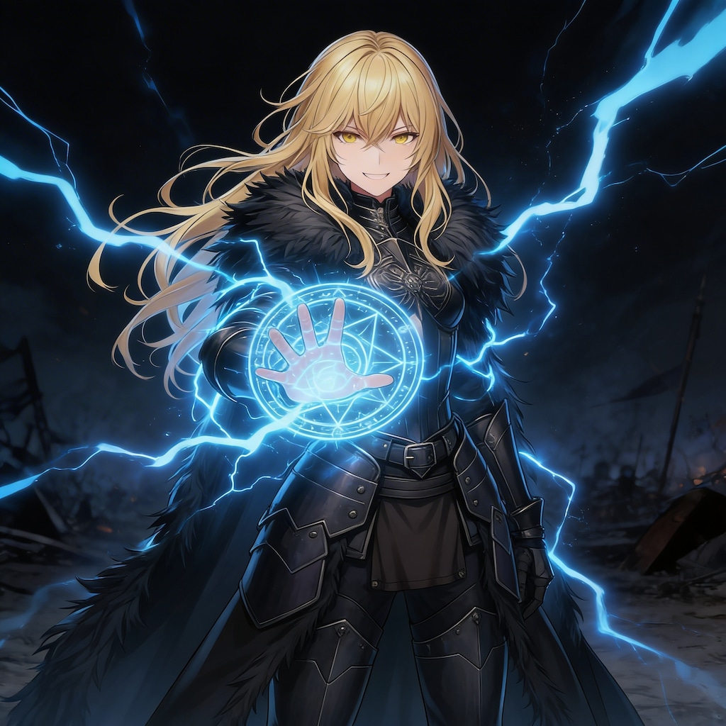 ブロンドの女騎士さん938