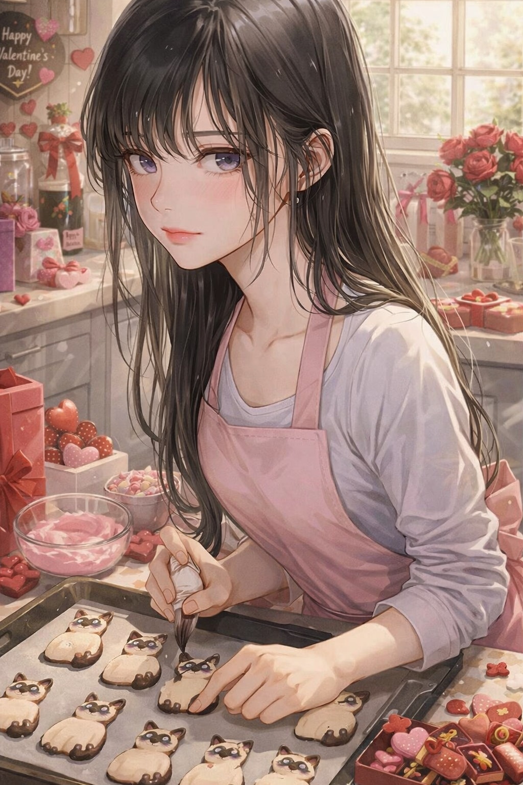 波夷羅ねずは、凪だけを見つめている。 | の人気AIイラスト・グラビア