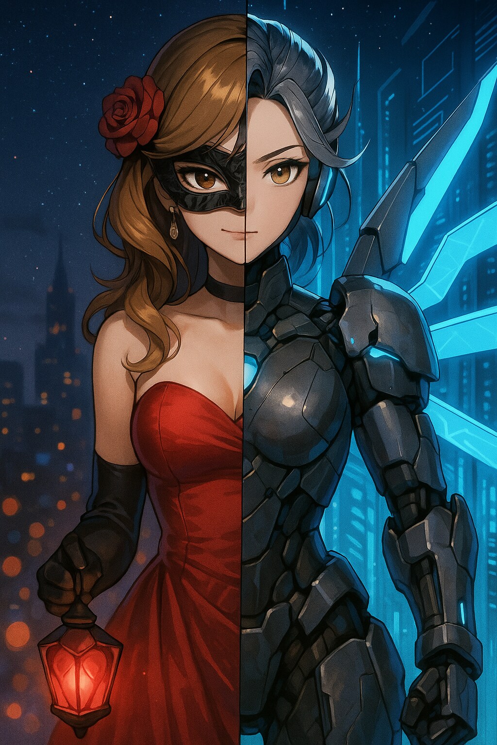 [合っ体！] 仮面と装甲、二つの顔