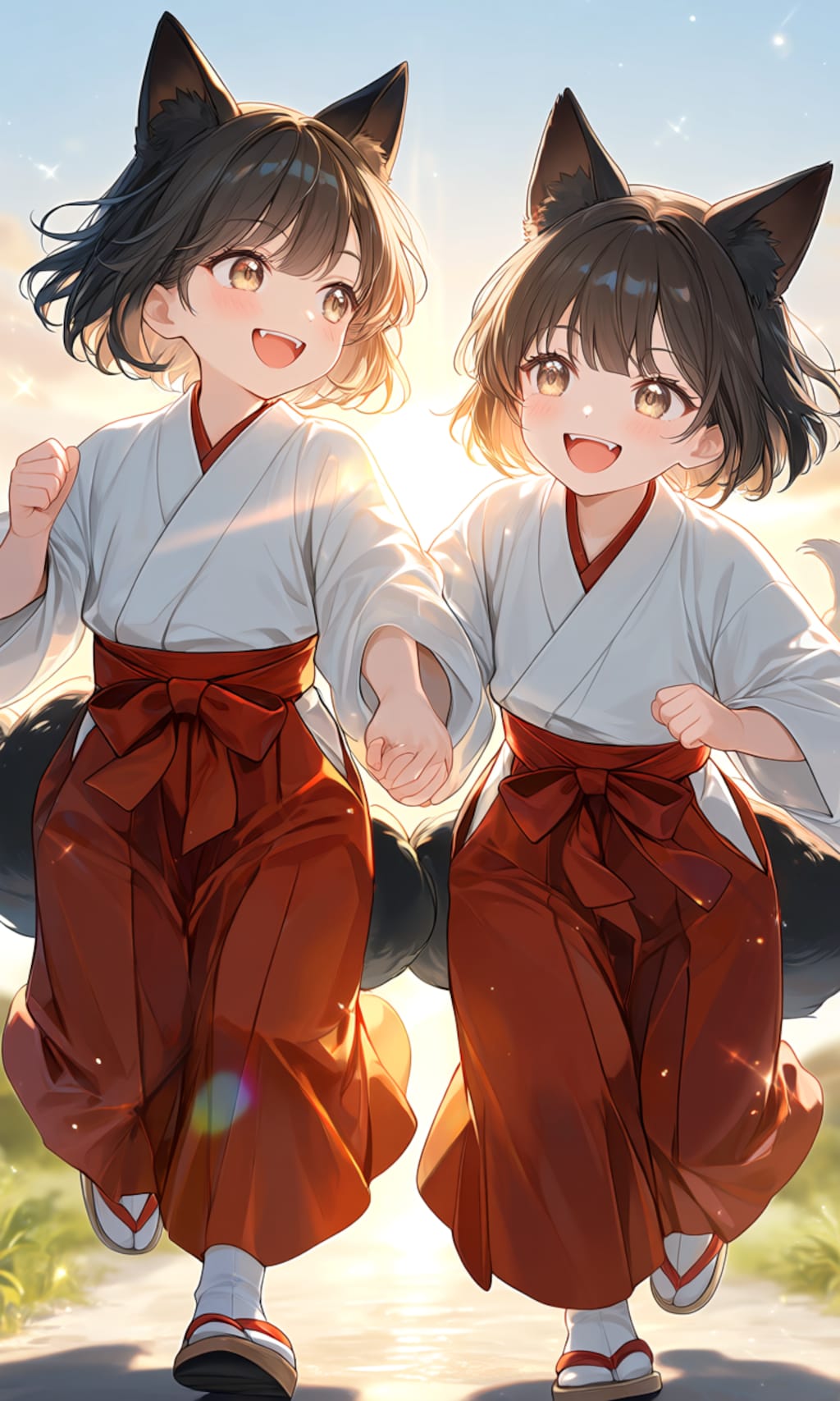 朝のお務め終了