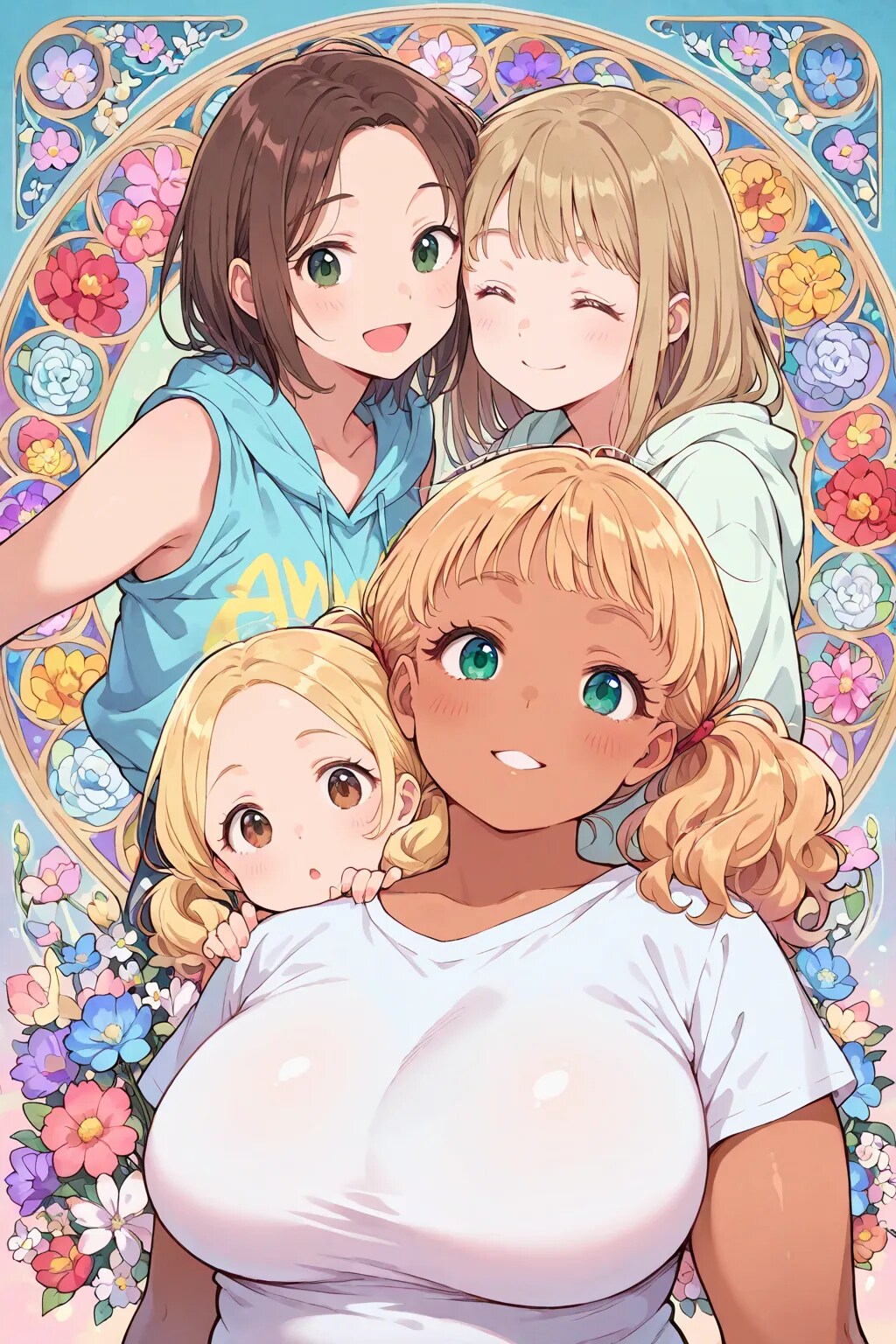 ギャール・ヌーボー・ポッチャリーヌ | の人気AIイラスト・グラビア