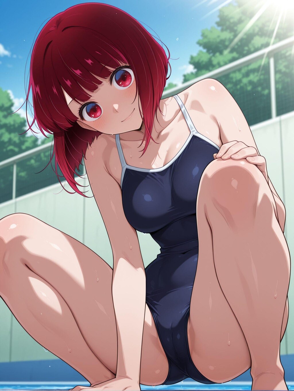 有馬かな×スク水