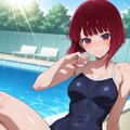 有馬かな×スク水 6枚目