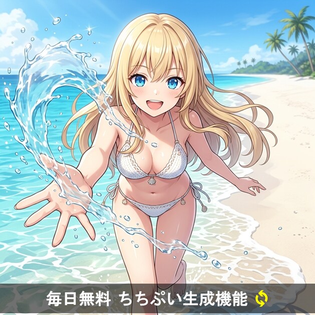毎日無料 ちちぷい生成機能