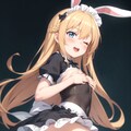 バニーメイドな愛梨紗ちゃん 2枚目
