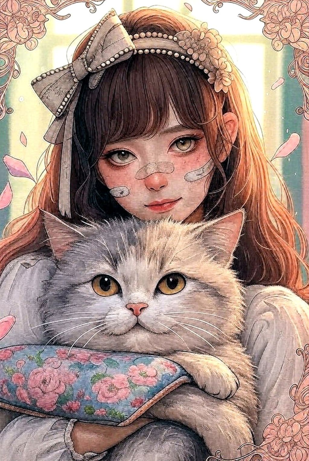 猫と傷付いた少女