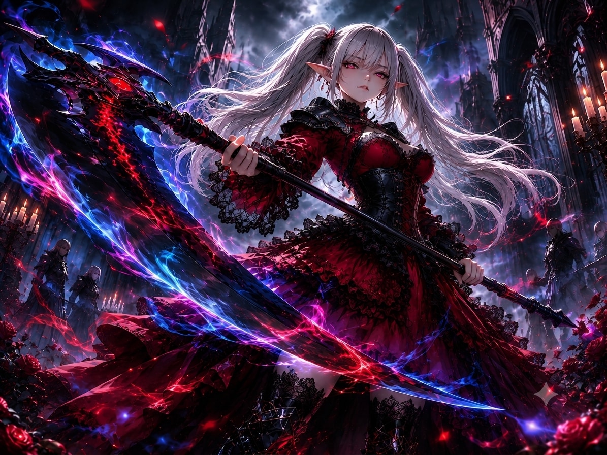 暗黒姫と魔力の大鎌