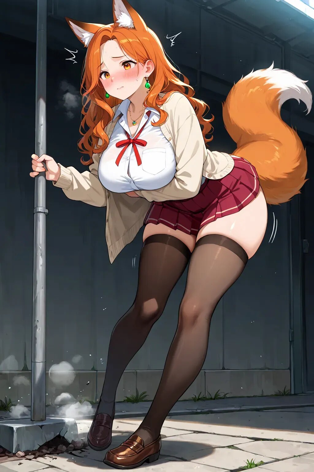 ムチギツネの着こなし