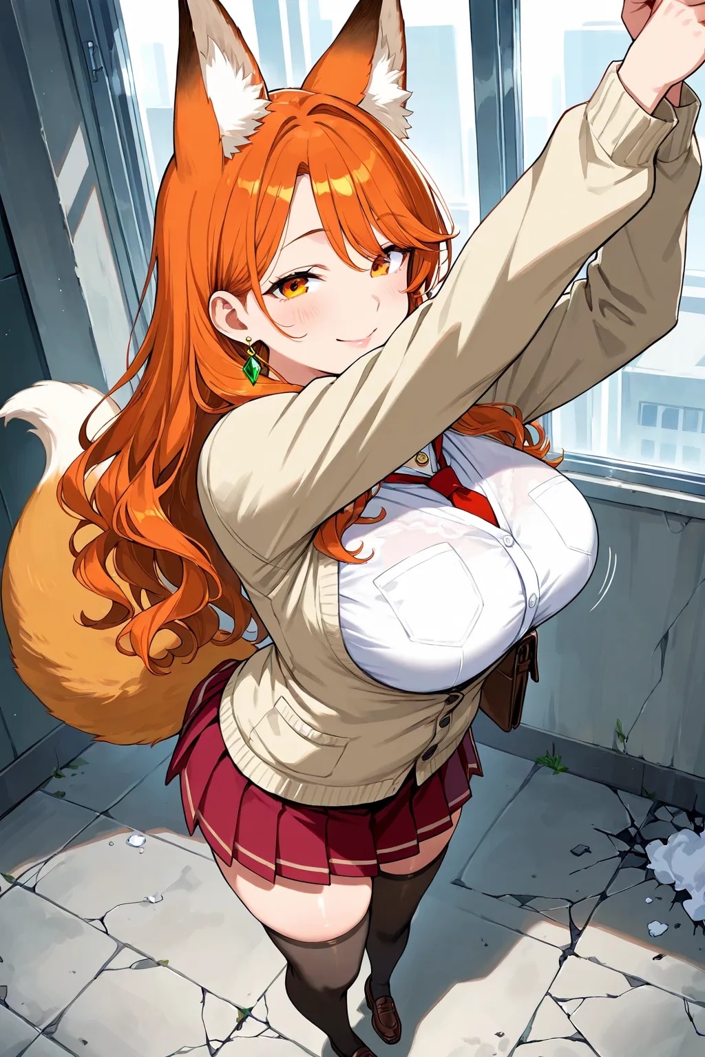 ムチギツネの着こなし