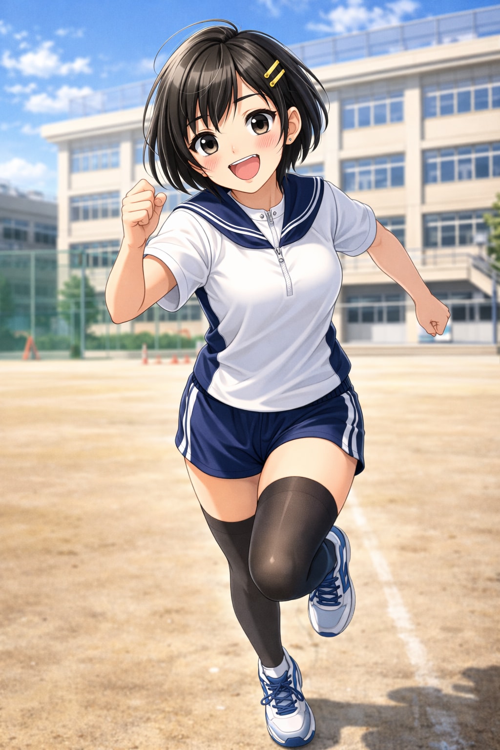 スポーティなセーラー服