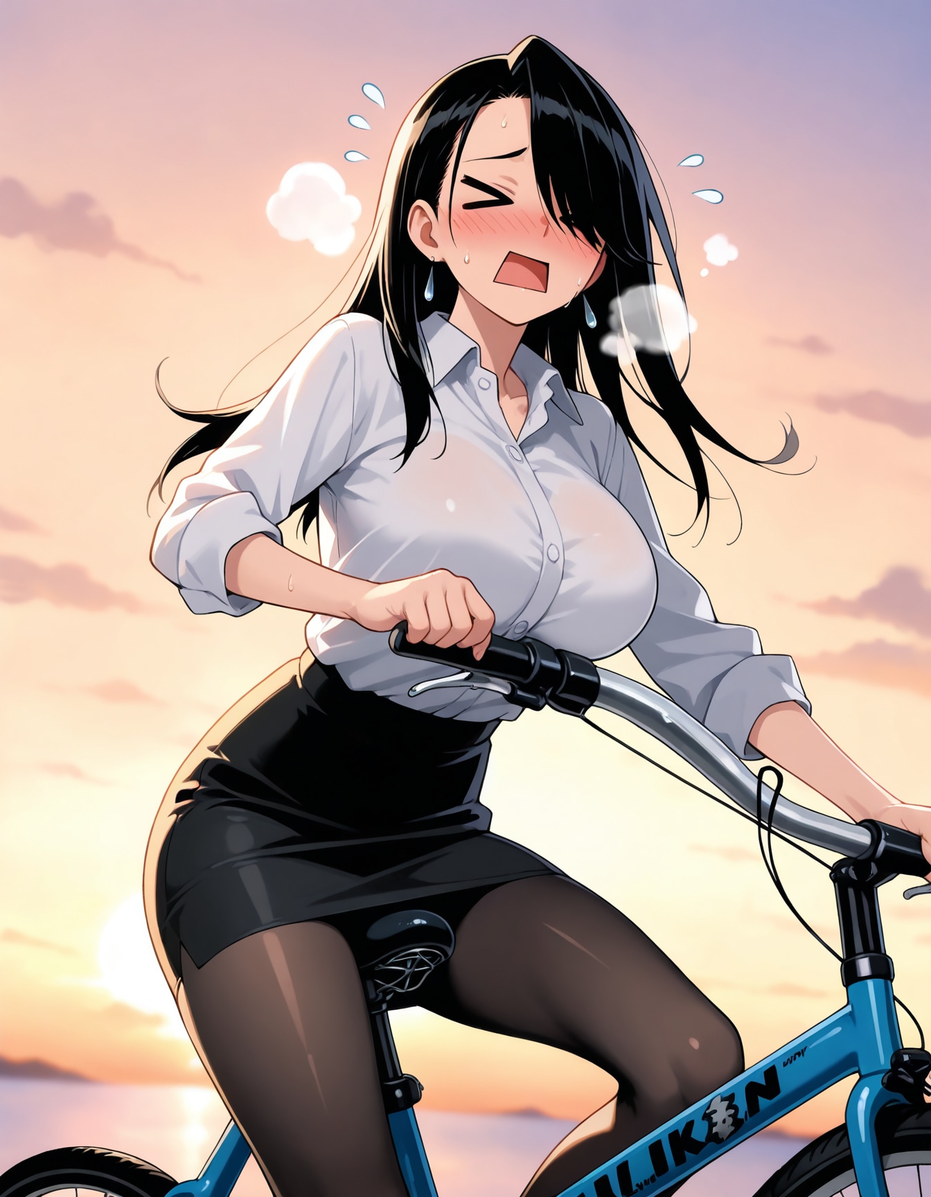 何なのこの坂ぁ〜💦