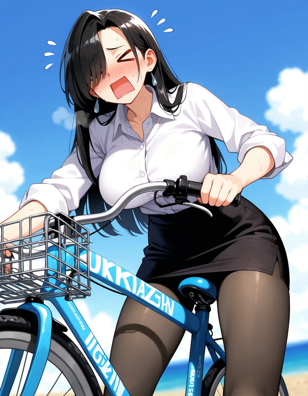 何なのこの坂ぁ〜💦