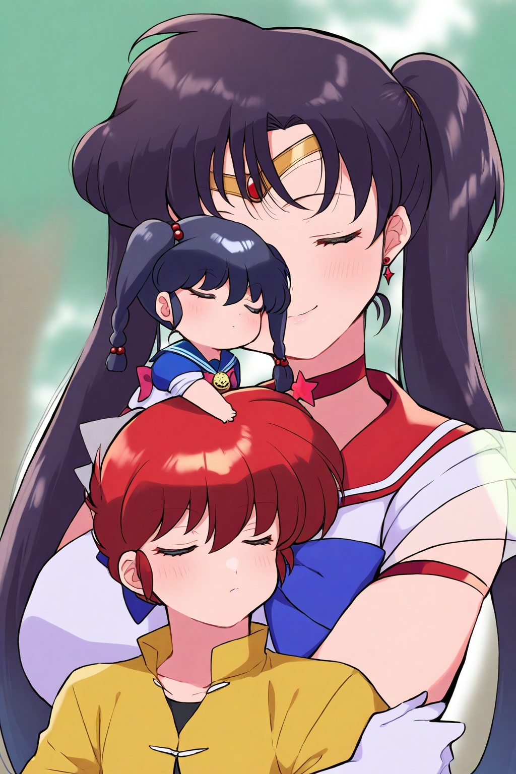 乱麗✖️馬未✖️らんま